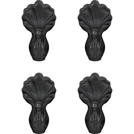 4 Pieds griffés noir Burlington pour baignoire - Aquatop (1/3)
