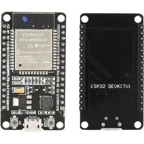 Carte de développement ESP32, module double cœur sans fil WiFi + Bluetooth pour l'IoT (1/5)