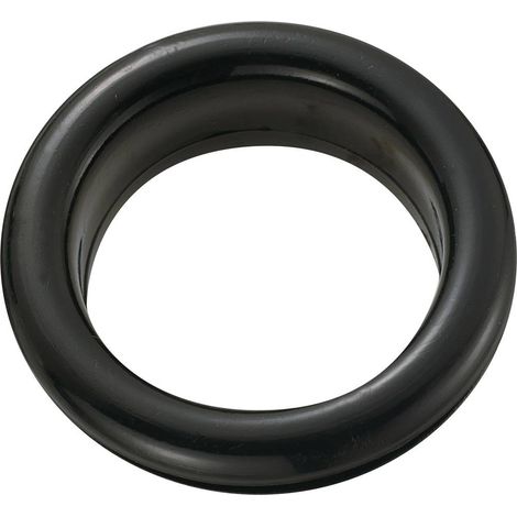 TRU COMPONENTS TC-GEQR-2621203 Boccola per passaggio cavo aperta Ø (max.) 20.8 mm Spessore piastra (max.) 2.4 mm PVC Ne