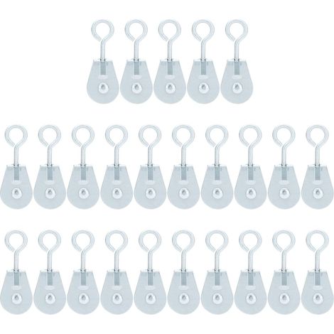 Poulies 200Pcs, poulies de câble durables adaptées à l'élevage de serres de ligne de flottaison