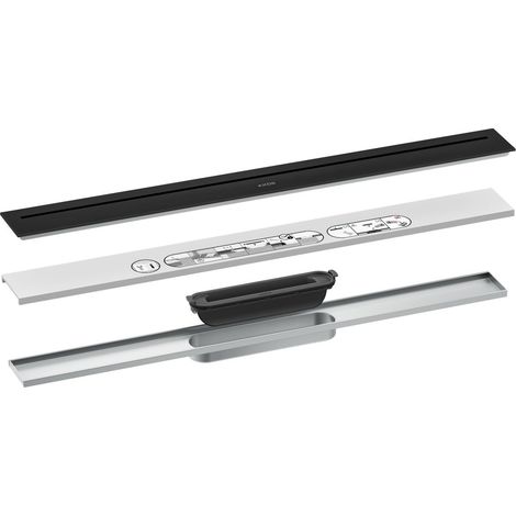hansgrohe AXOR Drain, set de finition pour caniveau, 700mm, (1/2)
