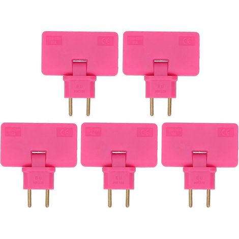 5-teiliges Steckdosen-Konverter-Set, kabellos, 180-Grad-Verlängerung, 1 auf 3 Adapter, 110 V
