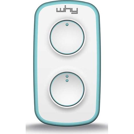 WHY EVO 4791033 Mini Radiocomando Multifrequenza 4 Canali Rolling Code 300 868 MHz colore Emerald (1/2)