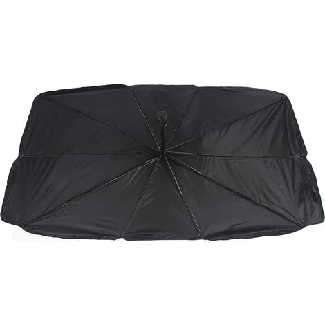 Pare-soleil pare-brise parapluie anti-chaleur anti-UV universel pliable pour voiture, protection solaire avant, réfléchissant, compact, modèle standard (1/5)