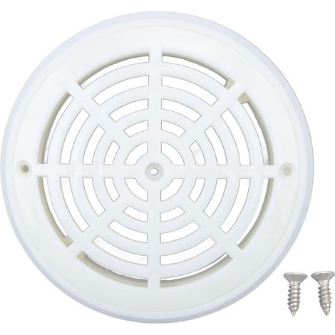Couvercle de bonde de fond de piscine enterrée - Couvercle de remplacement pour bonde de fond de piscine - Couvercle de bonde pour piscines enterrées (1/5)