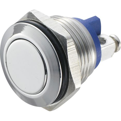 TRU COMPONENTS 701280 GQ 16F-S Vandalismusgeschützter Drucktaster 48 V/DC 2 A 1 x Aus/(Ein) tastend