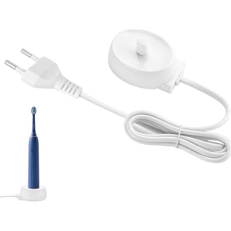 Chargeur Brosse à Dents Électrique pour Braun Oral-B Modèle 3757, Remplacement à Induction Étanche, Portable Chargeur de Voyage avec Oral B iO2 iO3 iO4 iO5 iO6/Pro/Genius/Smart/Vitality Series (Blanc) (1/5)