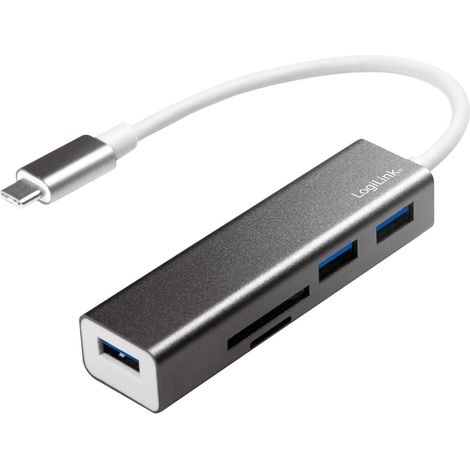 Hub usb c 3 ports lecteur de carte memoire (1/3)