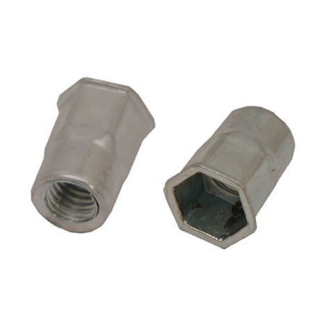 Rivet Acier Gris longueur 21mm diamètre 12.9mm M10 ( Prix pour Sachet de 50 )