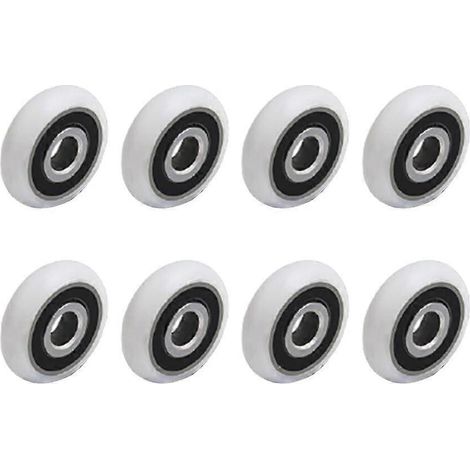 Lot de 2 joints de bas de porte de douche avec barre anti-goutte pour verre de 3/8 pouce, balayage ultra transparent de 36 pouces (1/5)