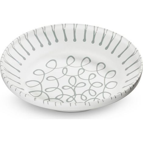 Gmundner Keramik Graugeflammt, Reifschüssel (Ø 32cm)