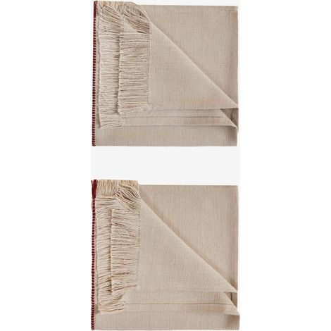 Set de 2 servilletas en algodón Viwela SKLUM             