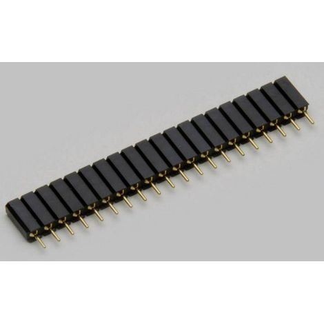 BKL Electronic Barrette femelle (de précision) Nbr de rangées: 1 Nombre de pôles par rangée: 6 10120