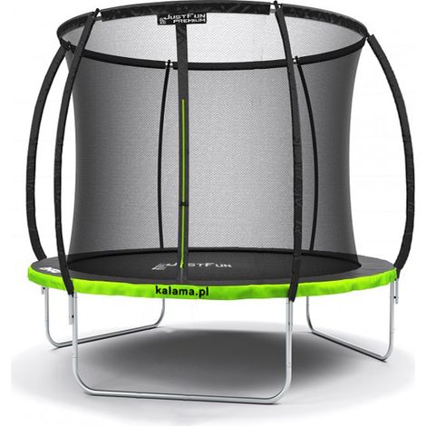 Trampolino da giardino premium nero Just FUN 8FT-244CM (1/5)