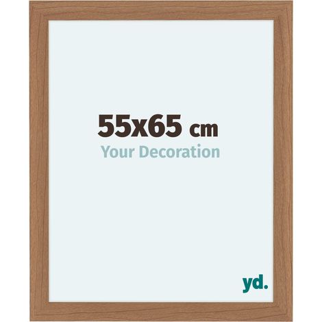 yd. - Cadre photo 55x65 - Noyer clair - MDF - Como (1/5)
