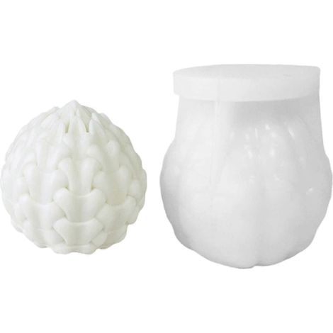 Moules en silicone pour aromathérapie Moule en silicone en forme de graine de vie, moules en résine pour la fabrication de bougies, cadeau de Saint-Valentin, moule à gâteau mousse au chocolat magique (1/5)