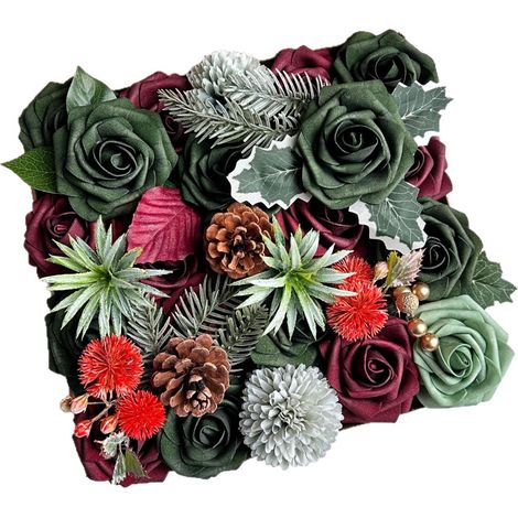 Fleur artificielle-Soie artificielle-Décoration DIY-Modèle H123-Boîte cadeau