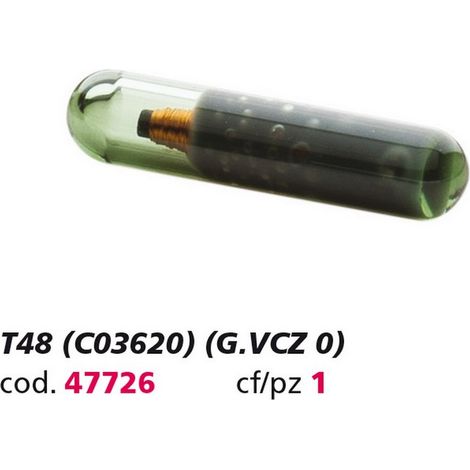 1PZ CHIP TRANSPONDER T48 (C03620) (G. VCZ 0)