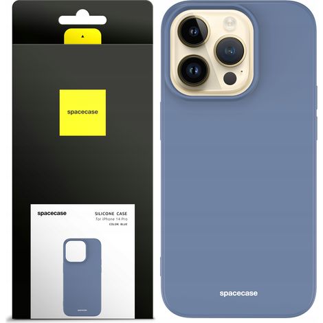 Robusta e solida custodia protettiva in silicone, cover opaca per iPhone 14 Pro (1/5)