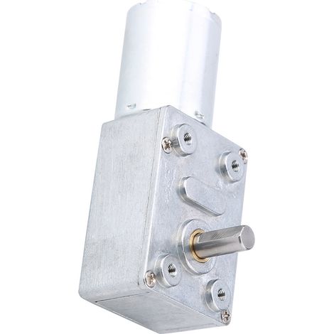 Moteur Électrique 12V CC Réducteur Engrenage Métal Couple Élevé Turbine (1/5)