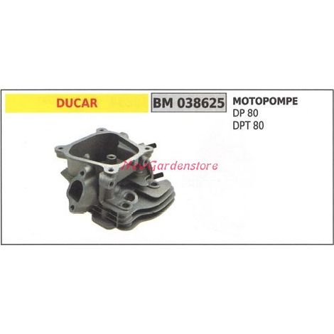 Testa cilindro Albero motore DUCAR motore motopompa DP 80 DPT 80 038625