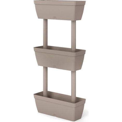 KIT FIORIERE VERTICALI kit 3 pz - colore grigio (1/5)