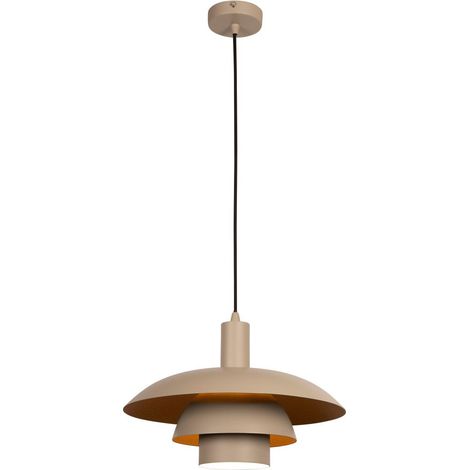Lampe pendante de conception Bruno brun sable - 21444/38/41 (1/2)