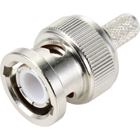 TRU COMPONENTS TC-10101472 Connecteur BNC mâle, droit 50 Ω 1 pc(s)