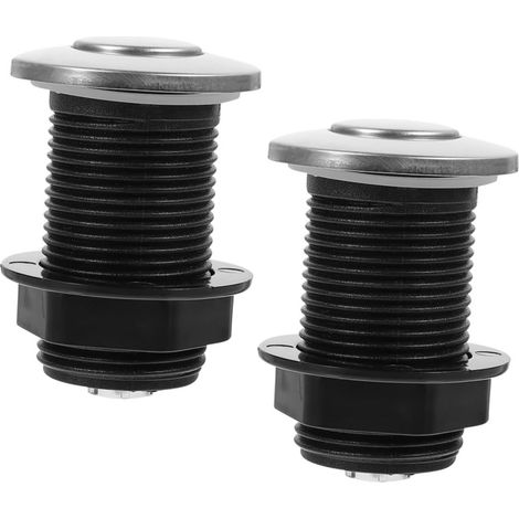 Bouton à Air en inox et Abs pour broyeur de déchets 2pcs (1/5)