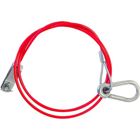 Cable de sécurité mousquetons