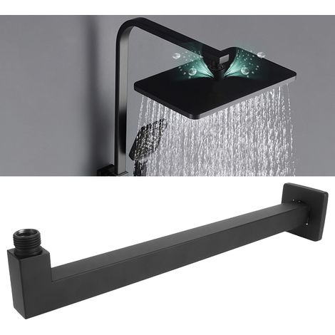 Bras de douche mural inox G1/2 support pour tête de douche FY202 (1/4)