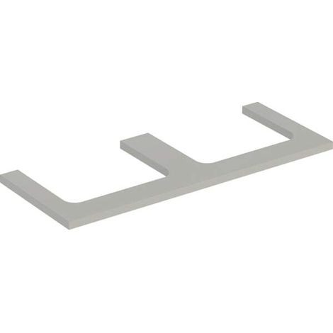 Geberit ONE placa de lavabo, doble recorte, para lavabo de (1/2)