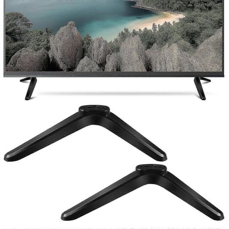 Support TV de table pour écrans 32-55 pouces - pieds de remplacement universels (1/2)