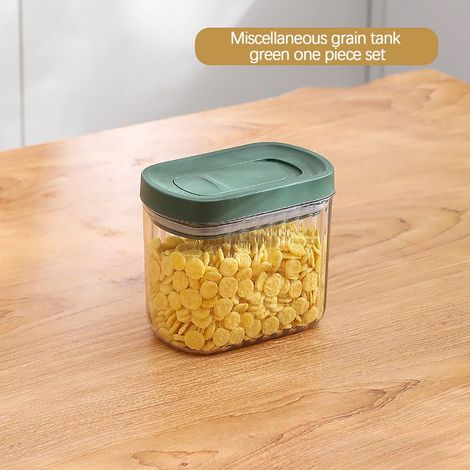 Boîte De Rangement Alimentaire - Réservoir Hermetique En Plastique Abs - Pour Céréales Snacks Et Produits Secs - 550 Ml Ou 850 Ml - 1 Pièce (1/3)