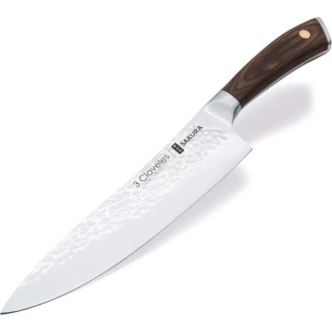 Cuchillo Cocinero Sakura 3 Claveles (1/2)