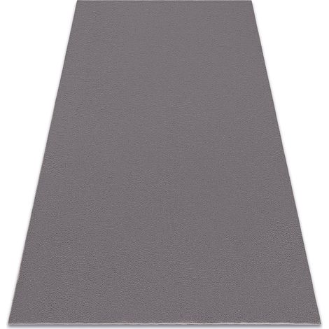 Modern washing carpet LINDO grey, anti-slip, shaggy grey 160x220 cm