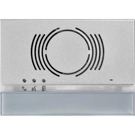 Frontale per posto esterno audio senza pulsanti Alpha Grigio Urmet 1168/130G