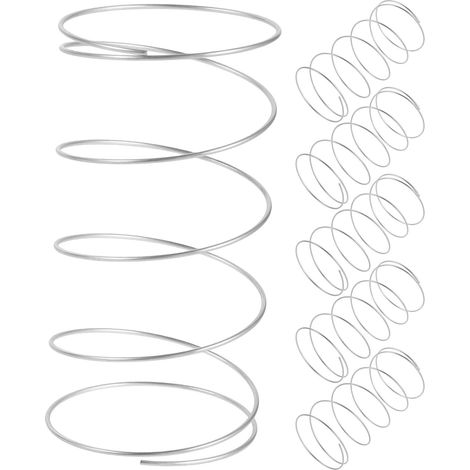 Support de Ressort de Levage Automatique pour Boîte à Mouchoirs, 6pcs Argenté, Format Compact 8cm, Usage Tabletop Cuisine, Retrait Facile pour Nettoyage (1/5)