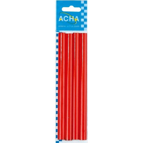 4 LAPICES OVALADO DE CARPINTERO "STANDARD" 18cm - ACHA