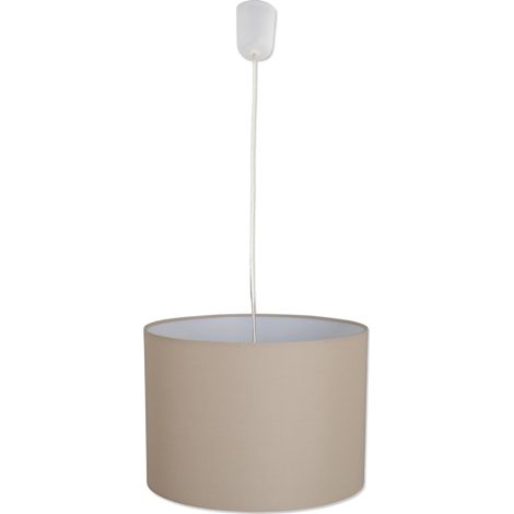 Naeve TOM Suspension cylindrique marron 1 ampoule E27