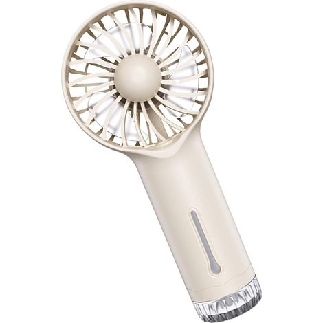 Ventilateur brumisateur portable, ventilateur brumisateur personnel, appareil de refroidissement électrique rechargeable, refroidisseur à 3 vitesses pour voyage et extérieur, 16,8 x 7,7 x 4,8