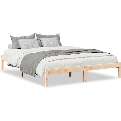 Maison Exclusive - Letto Extra Lungo senza Materasso 160x220 cm in Legno di Pino
