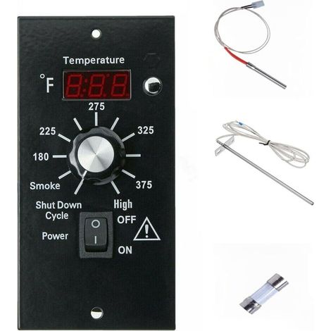Raeger BAC236 Digitales Thermostat-Bedienfeld-Set, Grillzubehör für Pelletgrills