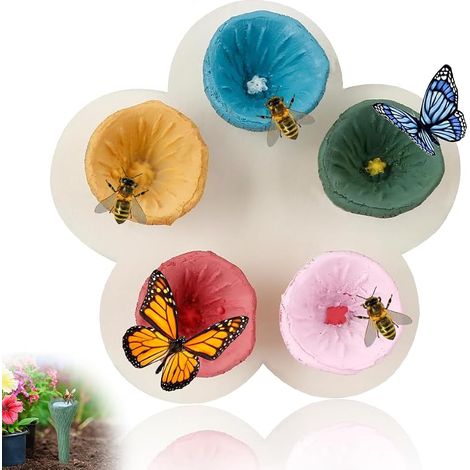 Bienentränke, 5-teiliges Set mit Bienenbechern, Wasserspender für Bienen (1/5)