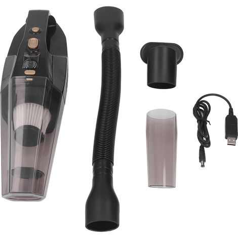 Aspirateur portatif sans fil ATJ-2266, 6000Pa, 120W, 12V, batterie intégrée, charge par induction, puissant et maniable, idéal pour voiture et maison (1/5)