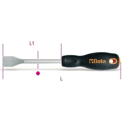 Beta 1716P Racloir pour joints 250 mm ergonomique