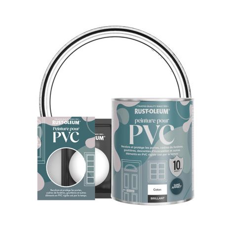 Peinture pour PVC, Finition Brillante - Coton (1/3)