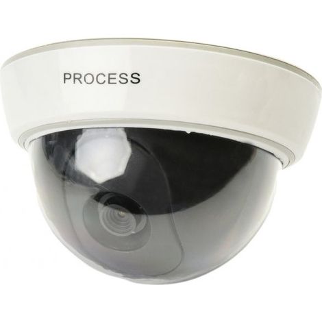 TELECAMERA VIDEOSORVEGLIANZA LED FINTA  DAY/NIGHT DI SICUREZZA DUMMY CAMERA