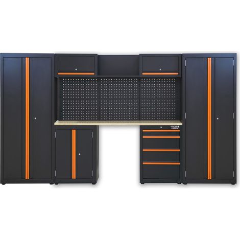 Mobilier de garage avec armoire supplémentaire (1/2)