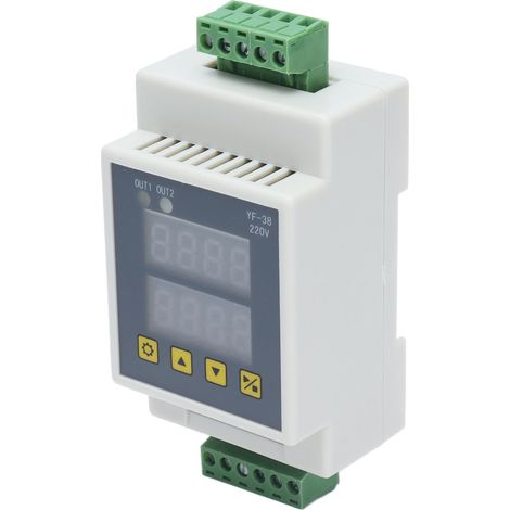 Interrupteur à Impulsion avec Temporisation et Contrôle Multifonction Module YF‑38 220V AC (1/5)